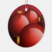 Kerst rood ornament (Links)