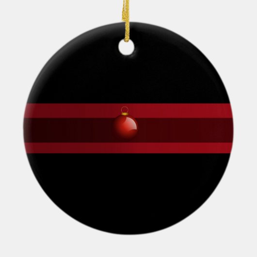 Kerst rood ornament (Achterkant)