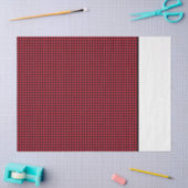 Kerst Rood Zwart Controleer Patroon Twee Tone Clas Tissuepapier (Craft)