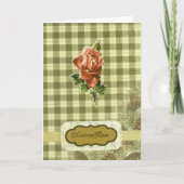 Kerst Roos Kerst Kaart (Voorkant)