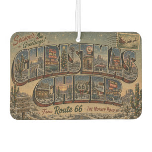 Kerst Route 66 Woestijn Reis Auto Luchtverfrisser