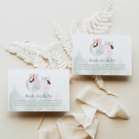 Kerst Roze Meisje Boeken voor Baby Behuizing Kaart