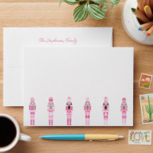 Kerst roze notenkrakers