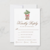 Kerst RSVP Kaartje (Voorkant)