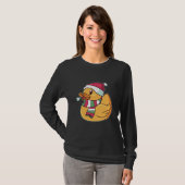 Kerst Rubber Eend T-shirt (Voorkant volledig)