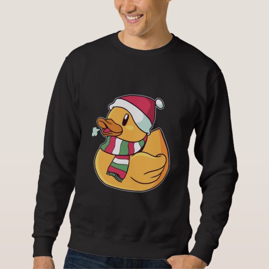 Kerst Rubber Eend Trui (Voorkant)