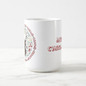 Kerst Rudolf rendiernamen Koffiemok (Center)