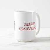 Kerst Rudolf rendiernamen Koffiemok (Voorkant rechts)