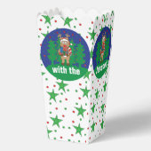 Kerst Rudolph Favor Box Bedankdoosjes (Achterkant)