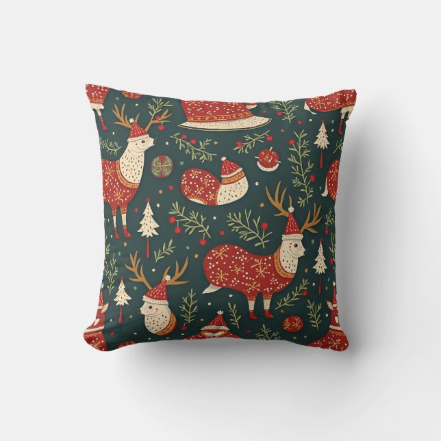 Kerst Rudolph Kussen (Voorkant)