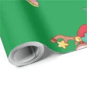 Kerst: Rudolph Red Nose Reindeer Cadeaupapier (Rol Hoek)