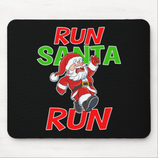 Kerst Running Cadeau T-shirt Kerstman Run 5k Race Muismat