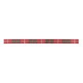 Kerst Rustic Plaid Classic Tartan Satijnen Lint (Voorkant)
