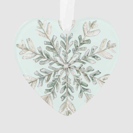 Kerst Rustiek Groen Goud Boog Gepersonaliseerd Ornament (achterkant)