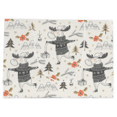 Kerst Rustiek Moose Land | FEESTDAGEN Groot Cadeauzakje (Achterkant)