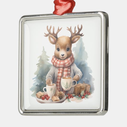 Kerst rustiek ornament  ontwerp (Links)