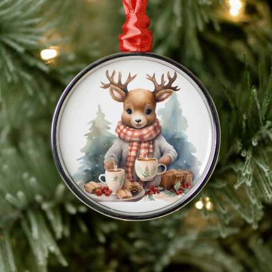 Kerst rustiek ornament  ontwerp (Boom)