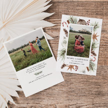 Kerst rustieke foto Lijst