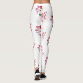 kerst santa axolotl leggings (Achterkant)