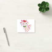 kerst santa axolotl post-it® notes (Kantoor)
