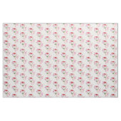 kerst santa axolotl stof (Yard (91,4 cm))