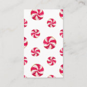 Kerst Santa Baby Boeken voor Baby Enclosure Kaart Visitekaartje (Achterkant)