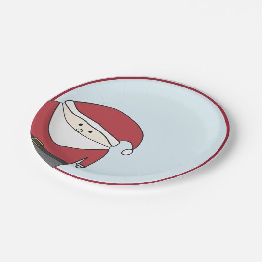 Kerst Santa Bord (Gekanteld)