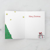 KERST - Santa City Feestdagen Kaart (Binnen)