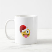kerst santa claus winnaar emoji koffiemok (Links)