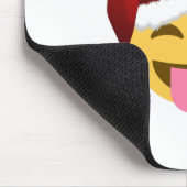 kerst santa claus winnaar emoji muismat (Hoek)