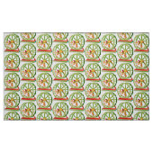 kerst santa hamster stof (Fat Quarter)