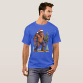 Kerst Santa Hat meisje T-shirt (Voorkant volledig)