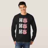 Kerst Santa Hat Pyjama Top Grappig Schattige Cadea (Voorkant volledig)