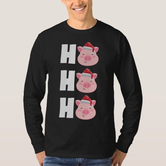 Kerst Santa Hat Pyjama Top Grappig Schattige Cadea (Voorkant)