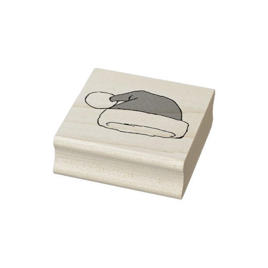 Kerst Santa Hat Tekening Kerst Pet Tekening Rubberstempel (Stempel)