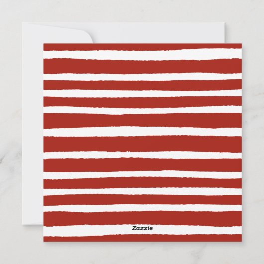 Kerst Santa Kabouter | Kerstvakantiekaart Feestdagenkaart (Achterkant)