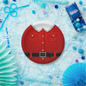 Kerst Santa Papier Borden Feestelijke Party Borden Papieren Bordje (Feest)