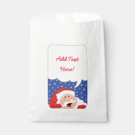 Kerst SANTA ZEGT Gepersonaliseerde Favorieten Zak Bedankzakje
