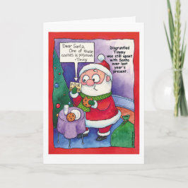 Kerst: Santa's Snack Kaart