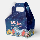 Kerst Scene Party Boxes - Perfect voor geschenken Bedankdoosjes (Achterkant)