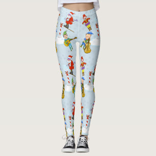 Kerst Scène Vakantie Leggings