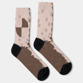 Kerst Schaakkoekjes Patroon Sokken (Rechts)