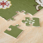 Kerst Schaap: Dierlijke Illustratie. Legpuzzel (Zijkant)