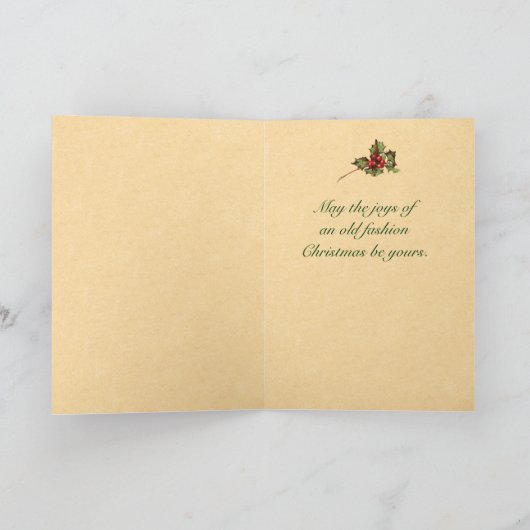 Kerst schaatsen Kaart (Binnen)