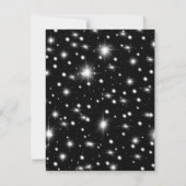 Kerst schattig polar beer welp, Santa beer welp Notitiekaartje (Achterkant)