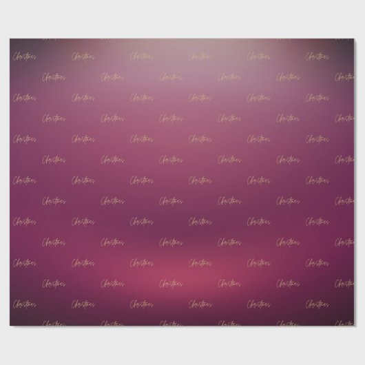 Kerst Schattige Cadeaupapier (Vlak)