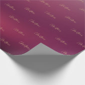 Kerst Schattige Cadeaupapier (Hoek)