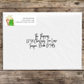 Kerst Schattige eenvoudige grillige koekjesknipsel Etiket