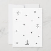 Kerst Schattige Funny Santa Girl Cat Groeten toevo Feestdagenkaart (Achterkant)