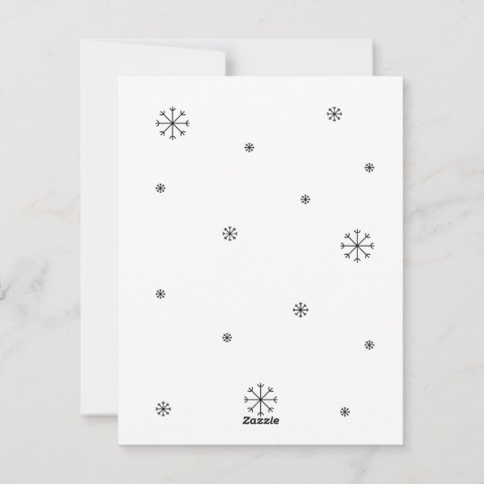 Kerst Schattige Funny Santa Girl Cat Groeten toevo Feestdagenkaart (Achterkant)